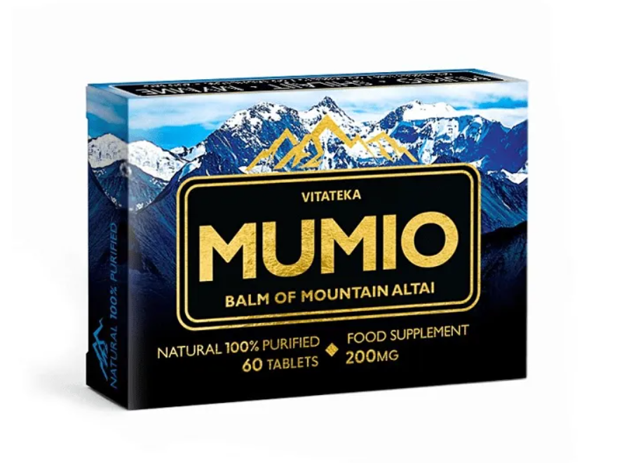 Mumio Shilajit 200 mg tabletid 60 tk