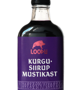 Kurgusiirup mustikast