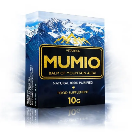 Shilajit ehk puhastatud mumio 10 g